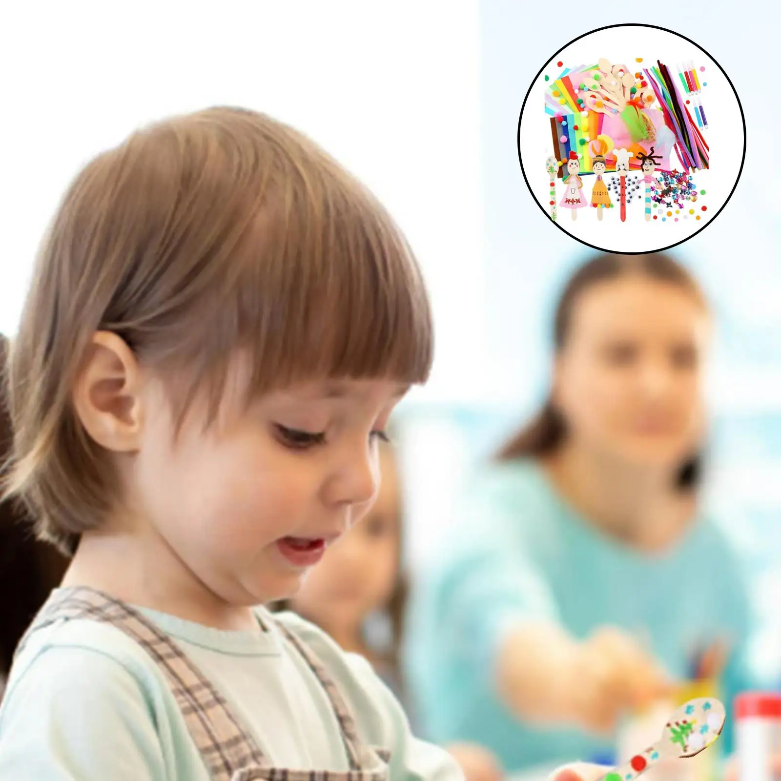 Multicolor DIY Kit Imagination for Preschool Toddlers Kids