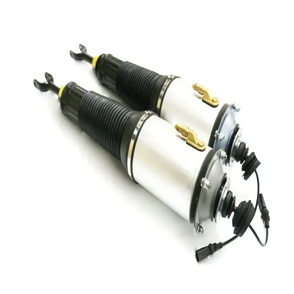 2pcs Front Air Suspension Shocks Struts Fit 2002-2010 For Audi A8 S8 Quattro D3 4E 4E0616040AF 4E061604AB 4E0616039AF