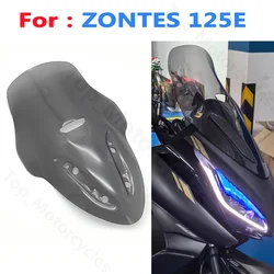 Windshield For Zontes ZT125E ZT125T-E 125E 125 E E125 Motorcycle Touring Windscreens Wind Deflectors Screen Viser Visor Gray