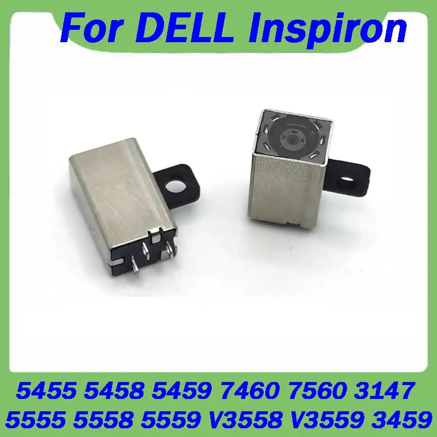 1-5 szt. Gniazdo zasilania DC do DELL Inspiron 5555 5558 5559 V3558 V3559 3459 5455 5458 5459 7460 7560 3147 Złącze DC Gniazdo Laptopa