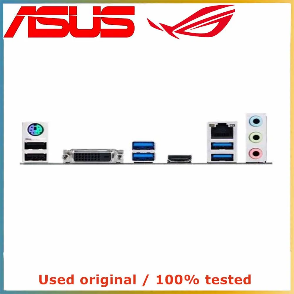 ASUS B460M-P Motherboard Intel B460 LGA 1200 DDR4 M.2 Support Core I3-10100 10400 10700 10900 G6505 CPU