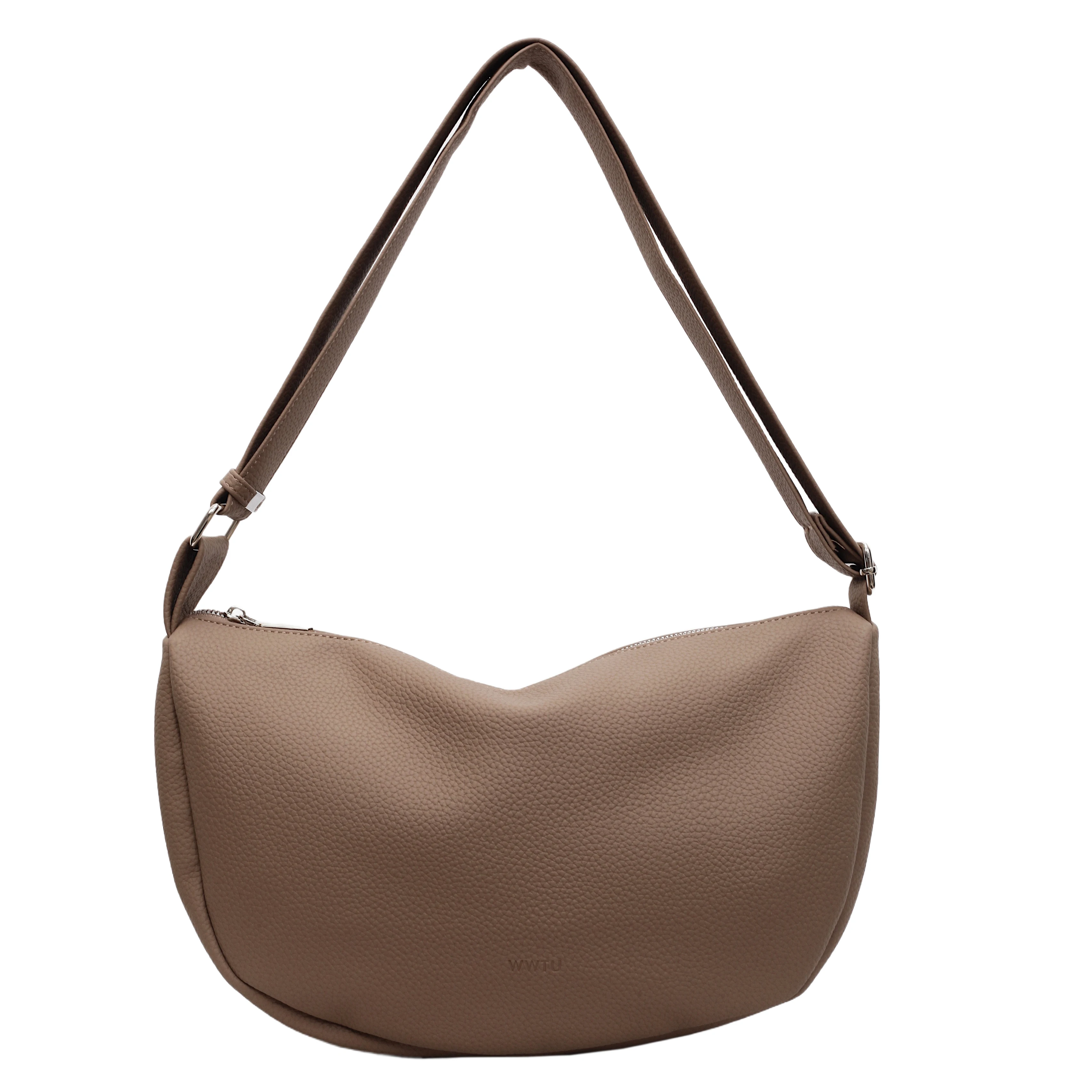 

Women handbags. Large-capacity bag female summer Joker 2025 new simple niche design shoulder messenger bag commuter jiaozi bag