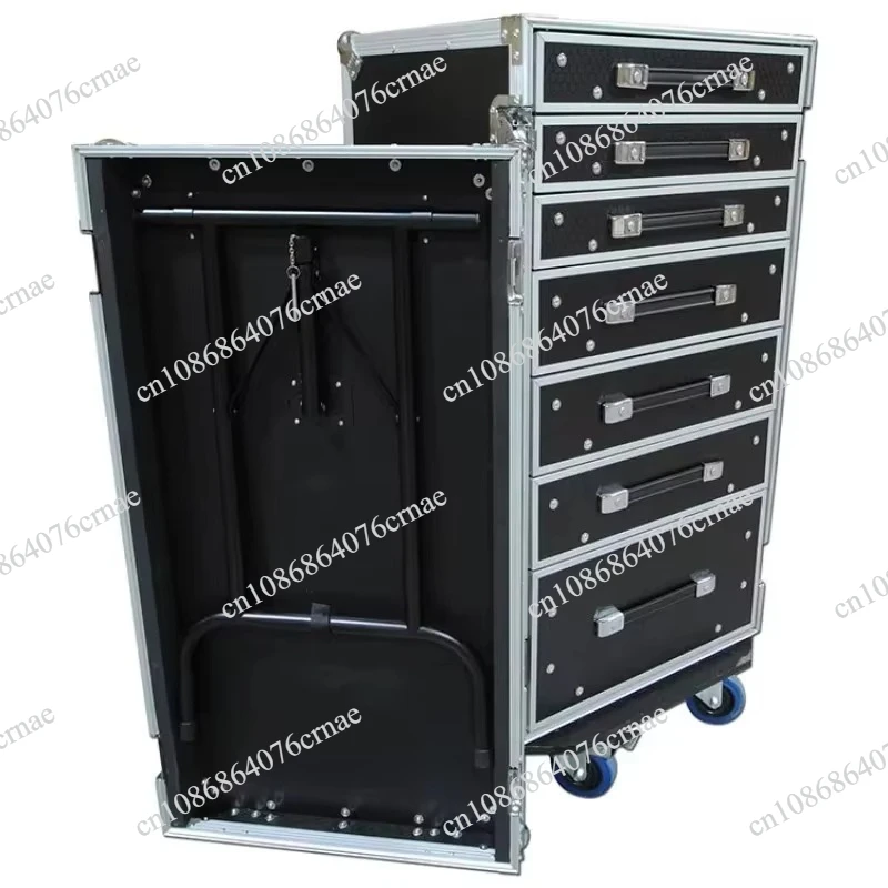 Lucky Produces Aluminum Seven Drawer Flight Case
