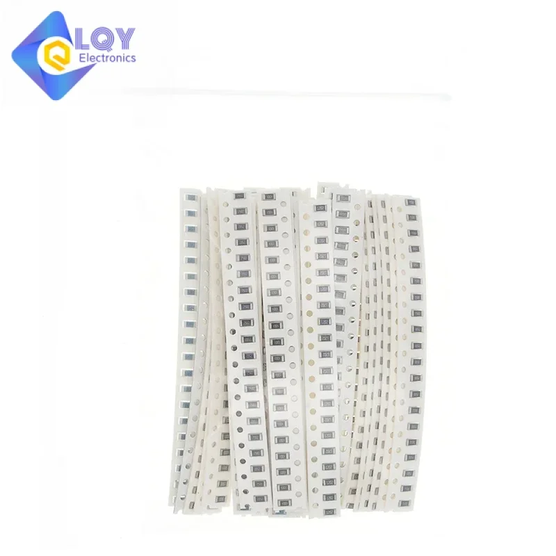 LQY 1206 0805 0603 SMD Resistor Kit Assorted Kit 1ohm-1M ohm 1% 33valuesX 20pcs=660pcs Sample Electronic components