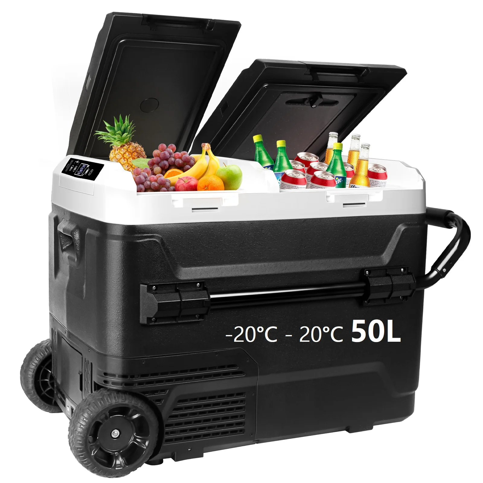 Outdoor APP Control Car Fridge Portable Refrigerator 50L Car Fridge Portable Refrigerator