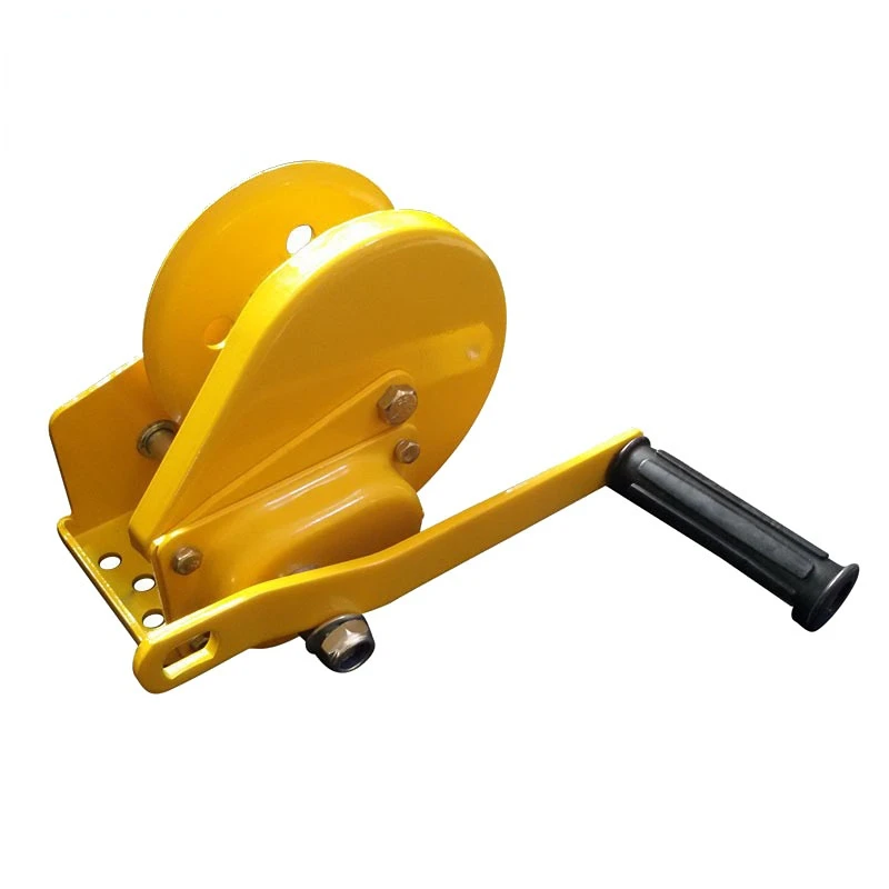 Sale Price Hand Crank Hoist Capstan Rope Winch Hand Pull Winch Brake Mini Hand Winch