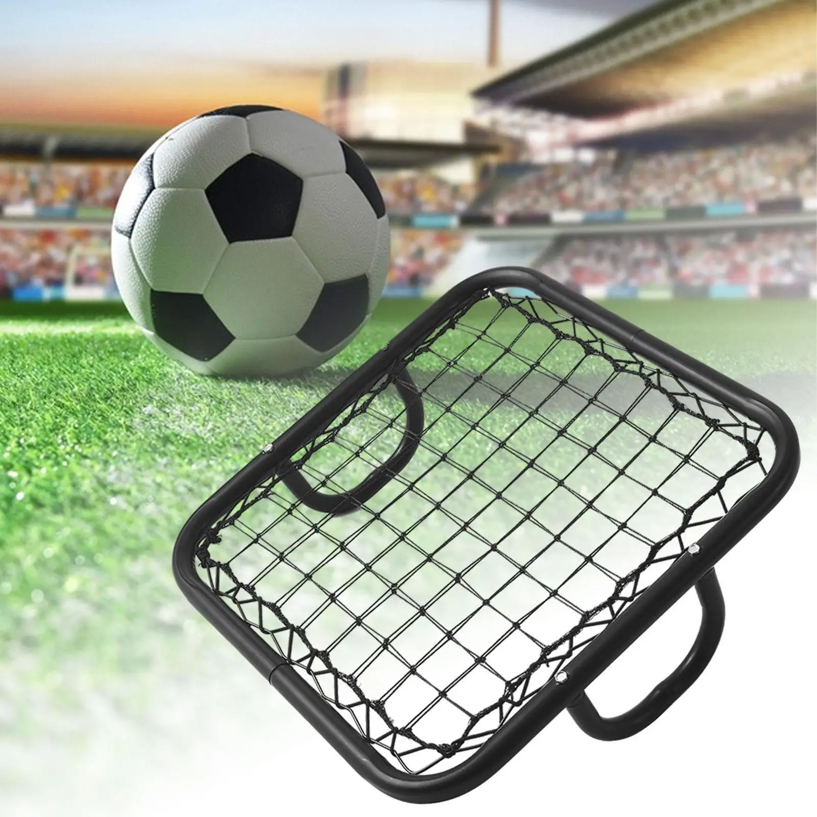 

Handheld Soccer er Black Equipment for First Touch Sports Competition