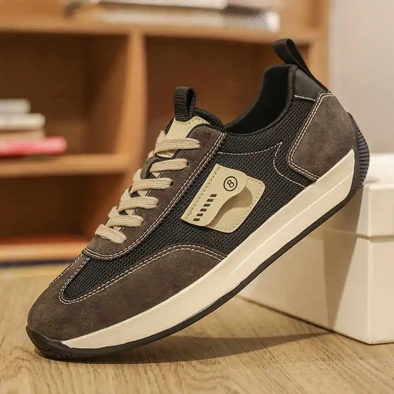 High Platform Increases Height Low Top Sneakers Angle Boots Men Silver Shoes Sport Model Shoses Sneakersy Famous Brands