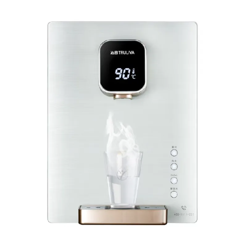 Household kitchen water dispenser, wall-mounted, tankless, instant hot water dispenser