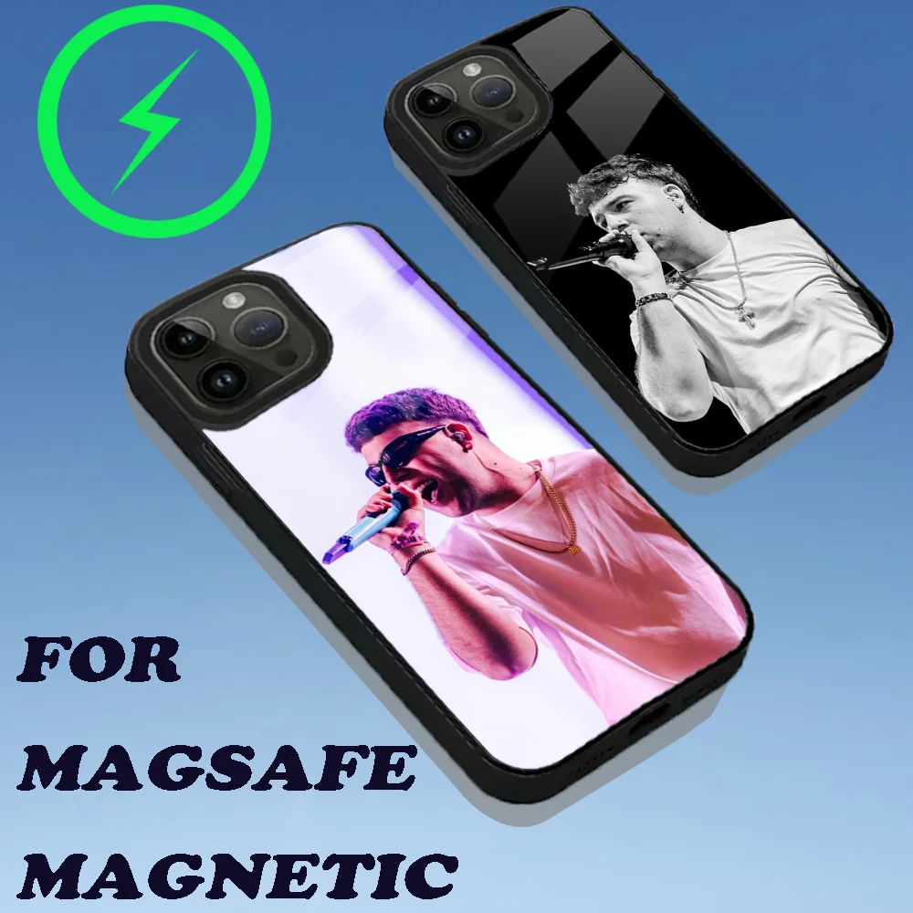 Rapper Q-Quevedo Phone Case For iPhone 15,14,13,12,11,Plus,Pro,Max Mini Magsafe Magnetic Wireless Charging