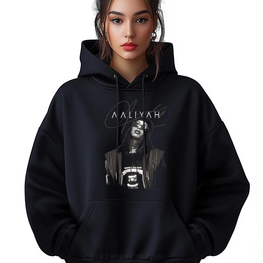 

Black White Tonal Autograph Hip Hop Hoodies Special Printed Long Sleeve Crew Neck Mens Hoodies Design Sweatshirt