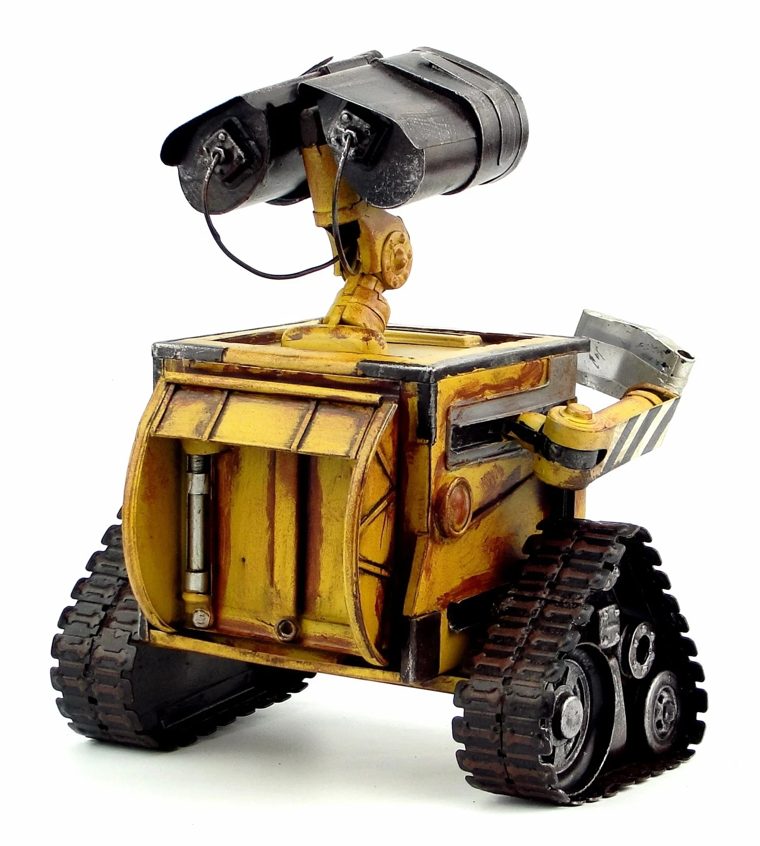Robot retro wrought iron model decorative decoration tin creative handicrafts piggy bank gift - view 3