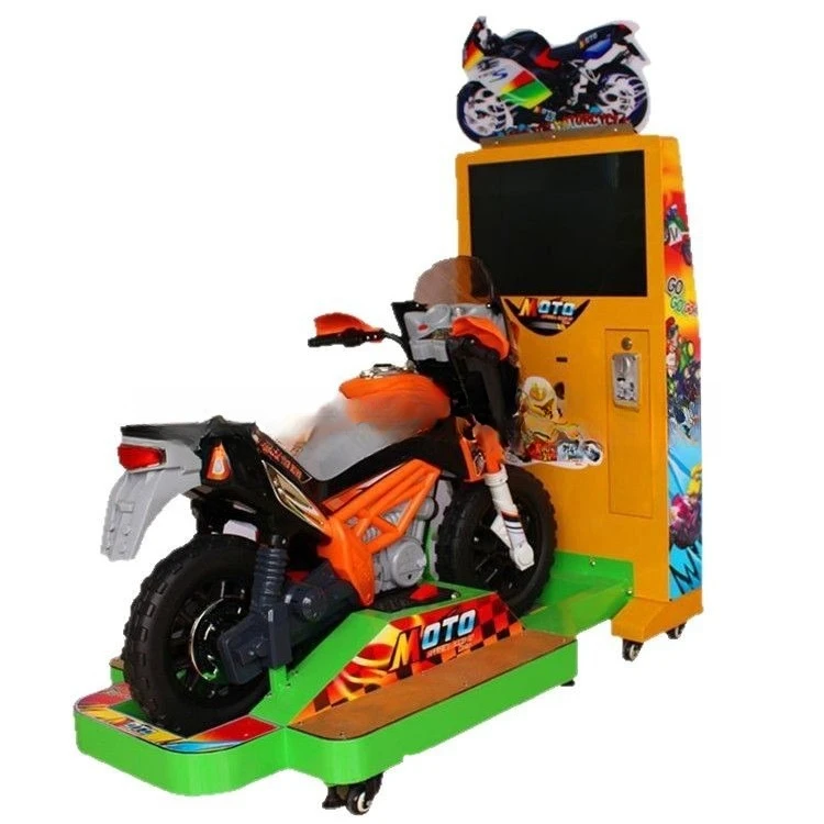 

22-Inch TT motorcycle game console, small racing video game parent-child entertainment equipment
