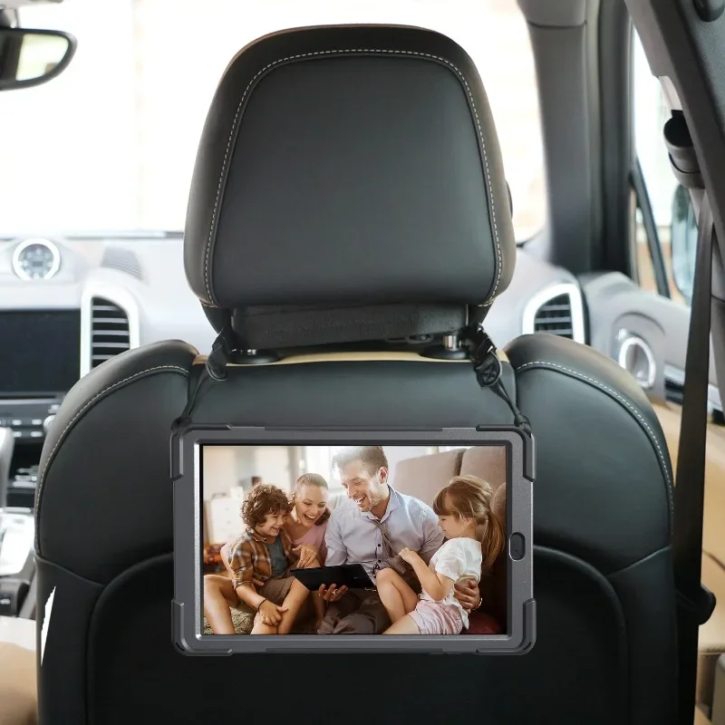 حافظة شديدة التحمل مضادة للصدمات لهاتف سامسونج جالاكسي تاب A 8.0 9.7 10.1 A7 10.4 Lite 8.7 A8 10.5 A9 + plus 11 غطاء مقبض بمسند + حزام #5