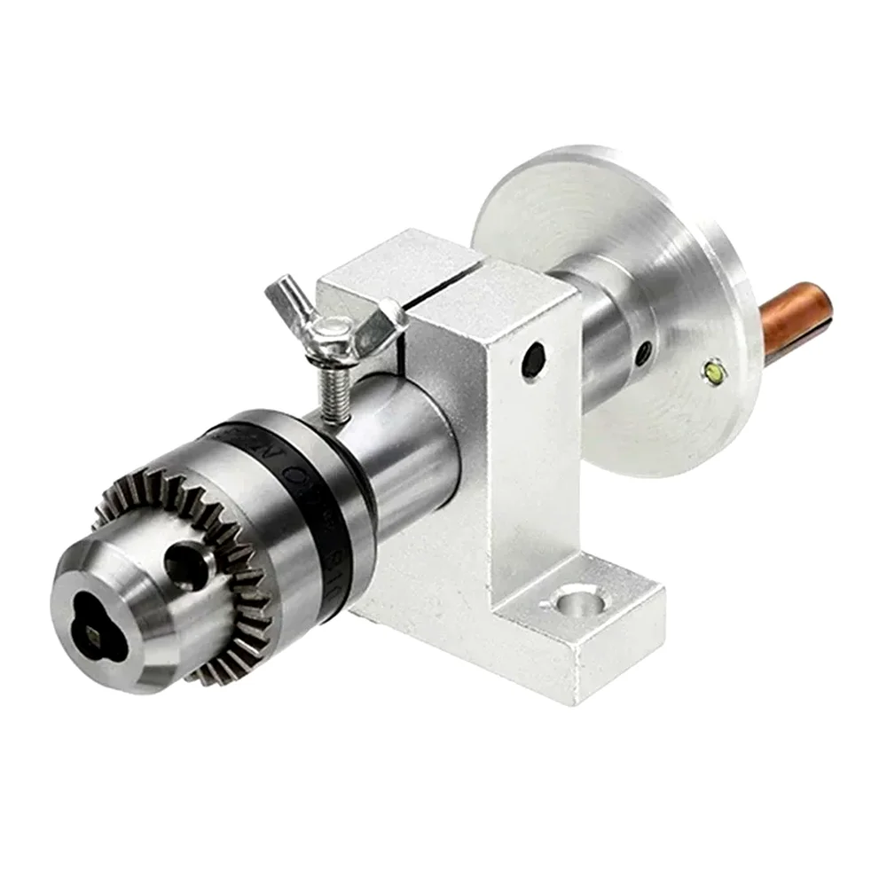 Live Lathe Center Head with Chuck Diy Accessories for Mini Machine Revolving Centre Woodworking Tool