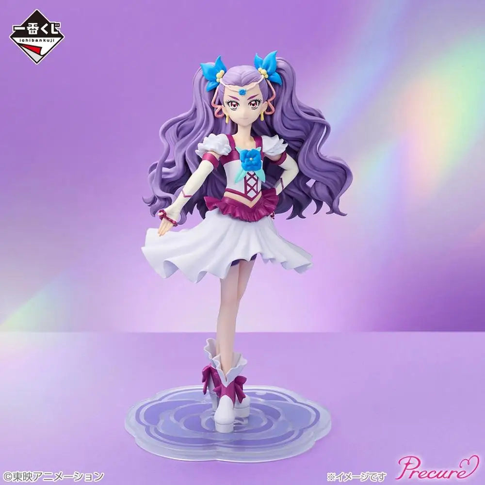 Hot Sale In Stock Bandai Ichiban Kuji Yes Pretty Cure 5 Go Go Endless Grace Cure Dream Mini-Figure Milky Rose Figure Anime Model