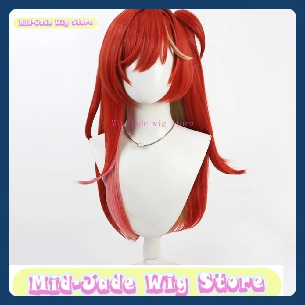 Meados de jade peruca loja honkai impacto 3rd senadina cosplay peruca anime jogo rpg cabelo sintético trajes de festa de halloween adereços
