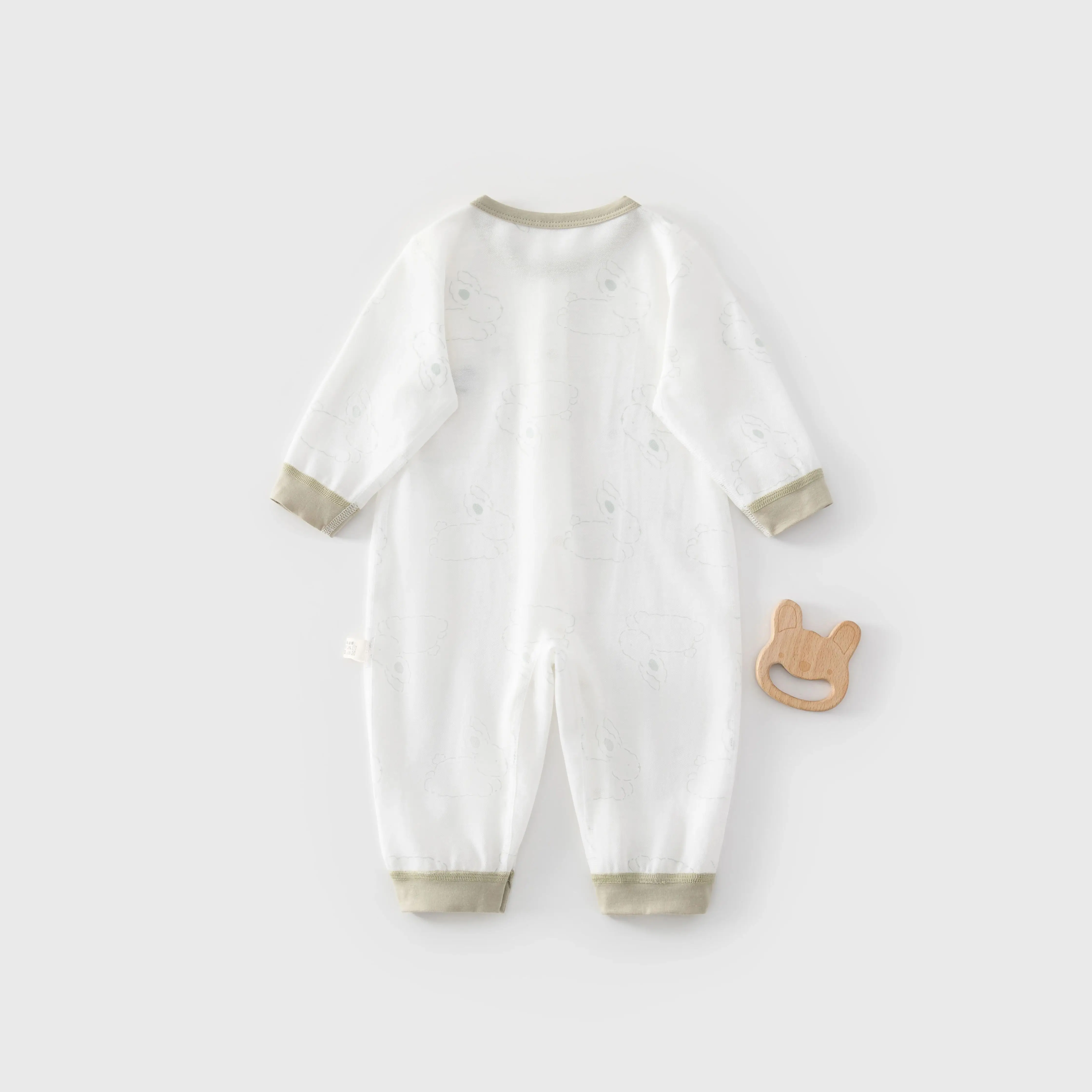 Baby Jumpsuits, Spring and Summer Clothing, Soft and Breathable Clothes for Newborns, Summer Air-Conditioned Clothing, Male and Female Baby Pajamas, Crawling Clothes