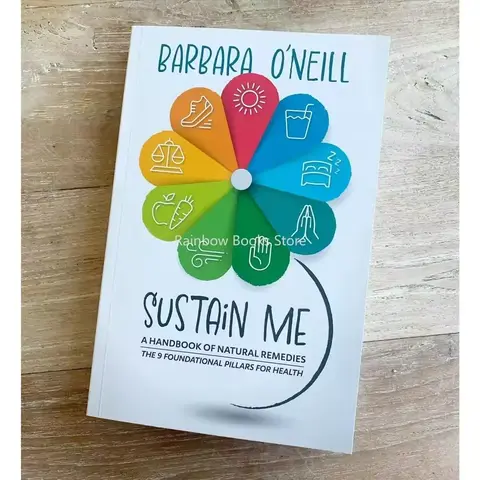 Sustain Me Barbara O'Neill 자연 요법 핸드북 건강을 위한 9가지 기본 기둥 영어 단행본