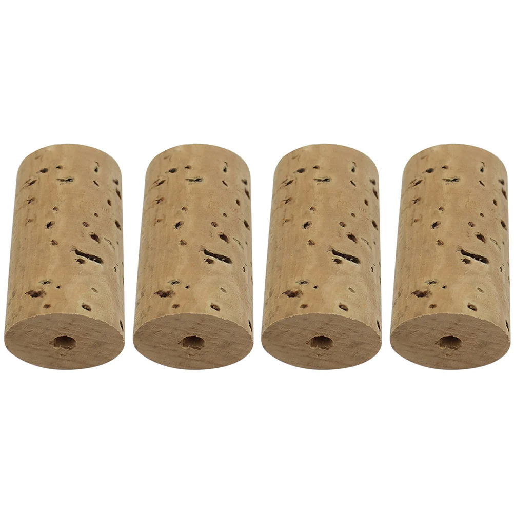 

4 Pcs Cork Plugs Replacement Parts Flute Cork Music Instruments Accessories Small Music Instrument Accessories Flute Repair Kit