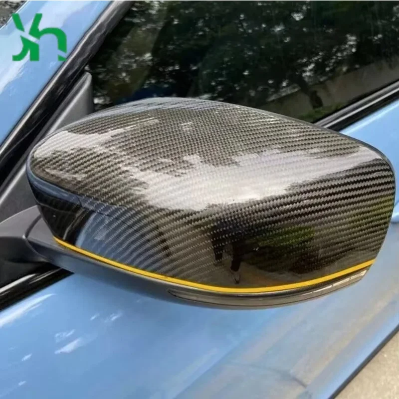 カーボンファイバーリアビューミラー 車外アクセサリー マセラティ ギブリ クアトロポルテ (2017-) サイドミラーカバー