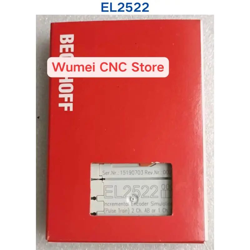 Brand new module EL2522 If you need other specifications please consult