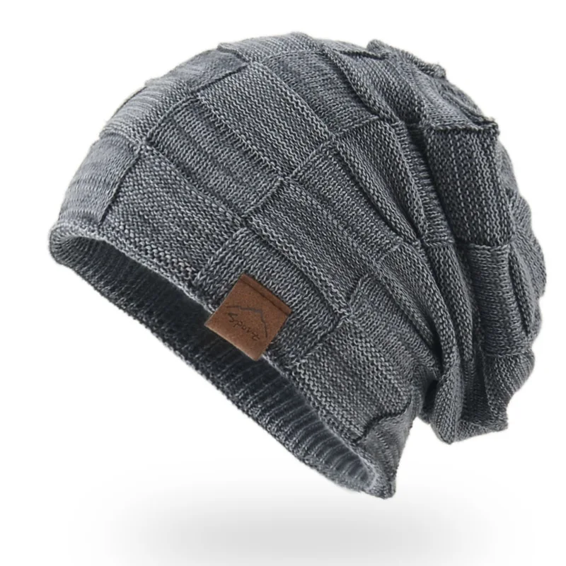 Women Men Winter Warm Hat For Adult Unisex Outdoor New Wool Winter Knitted Beanies Skullies Casual Hats Cap Dropshipping