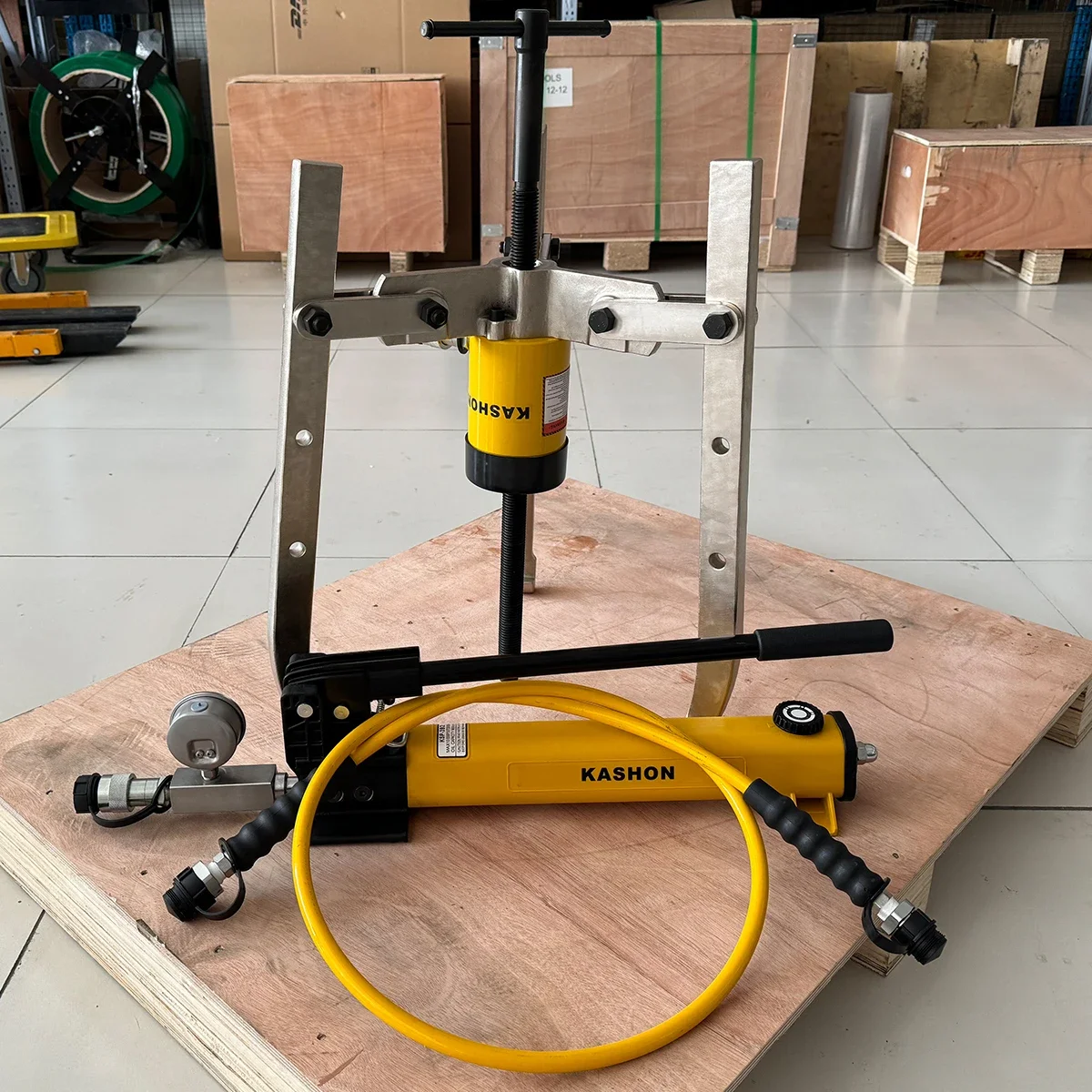 20 Tons BHP-Series Hydraulic Gri.p Puller Set 3 Jaws and 2 Jaws Replaceable Remove Bearings Kit