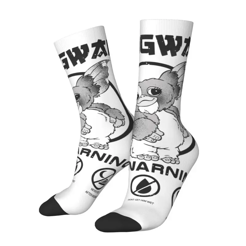 Custom Cute Printing Gremlins Mogwai Rules Socks for Men Women Stretch Summer Autumn Winter Gizmo 80s Movie Monster Sci Fi Socks