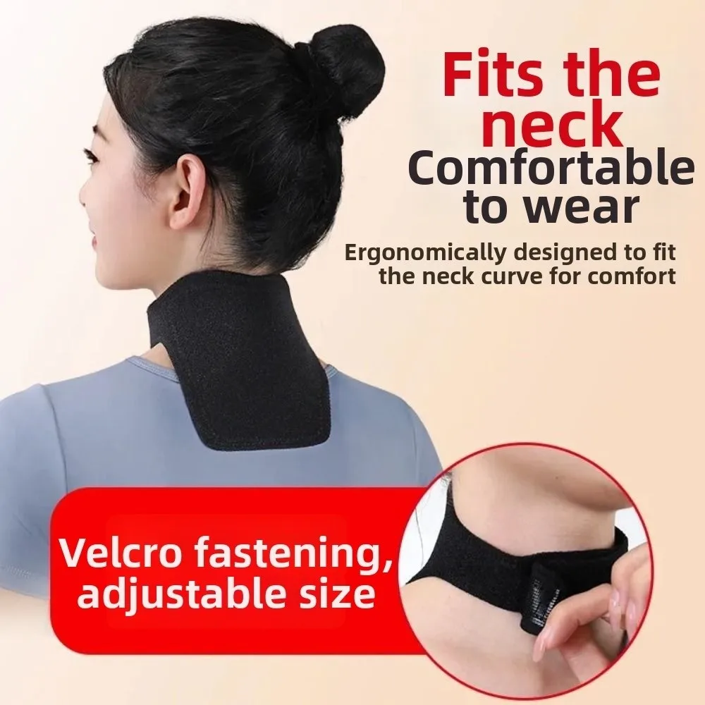 9/19 Magnetic Stones Self Warming Cervical Collar Self-heating Technology Cervical Protection Magnetic Stone Neck Brace