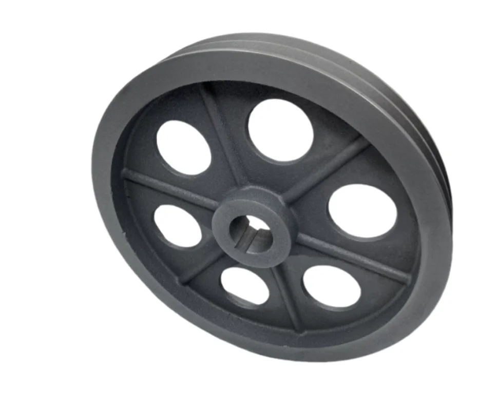 1pc B2-250 Triangular Belt Wheel Type B Double Groove Outside Diameter 250mm Cast Iron Motor Belt Disk Motor Accessories