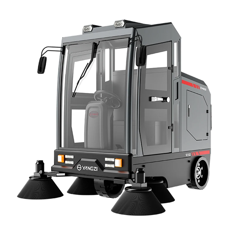YZ-S12 Road Cleaning Machine Ride On Electric Industrial Floor Sweeper