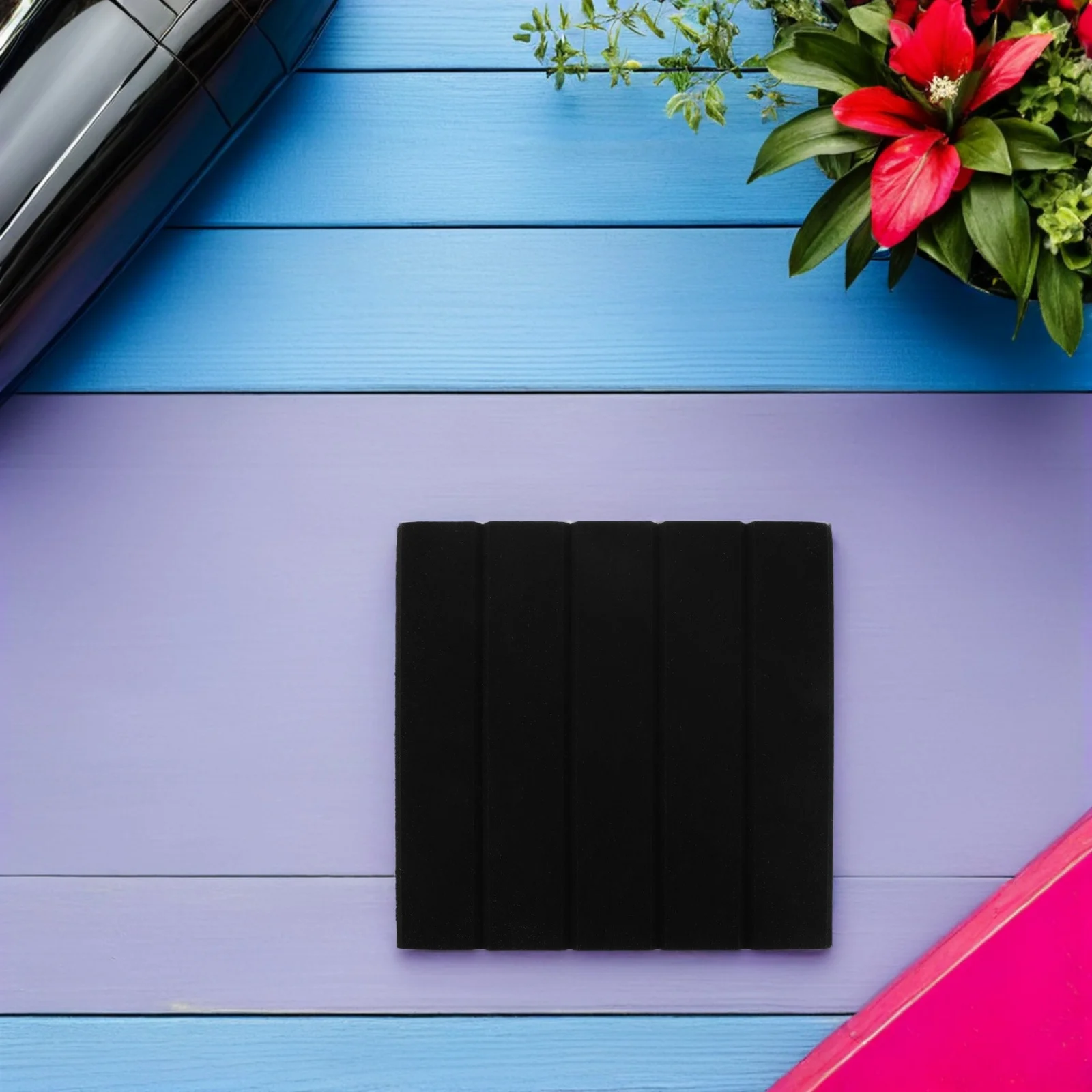 12 Stück Akustik-Isolierungs-Wandpaneele: Schallabsorbierende Polyesterfaser-Paneele für die Wanddekoration im Schlafzimmer, Konferenz