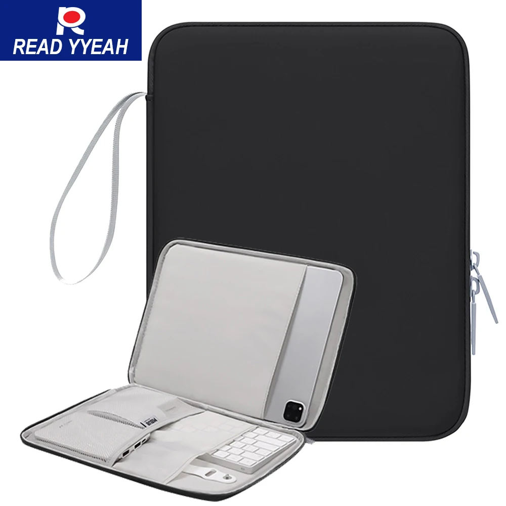 

READ YYEAH Сумка для планшета 9-13 дюймов для iPad a16 Чехол 2025 Air Pro 11/13 Чехол для переноски Xiaomi Samsung Huawei Ноутбук ПК Телефон