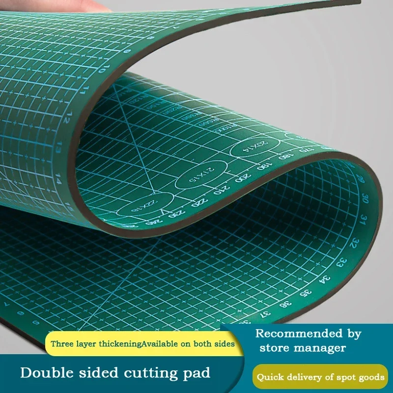 A3 A4 A5 PVC Cutting Mat Pad Double-sided Patchwork Cut Pad Patchwork Tools Manual DIY Model Tool