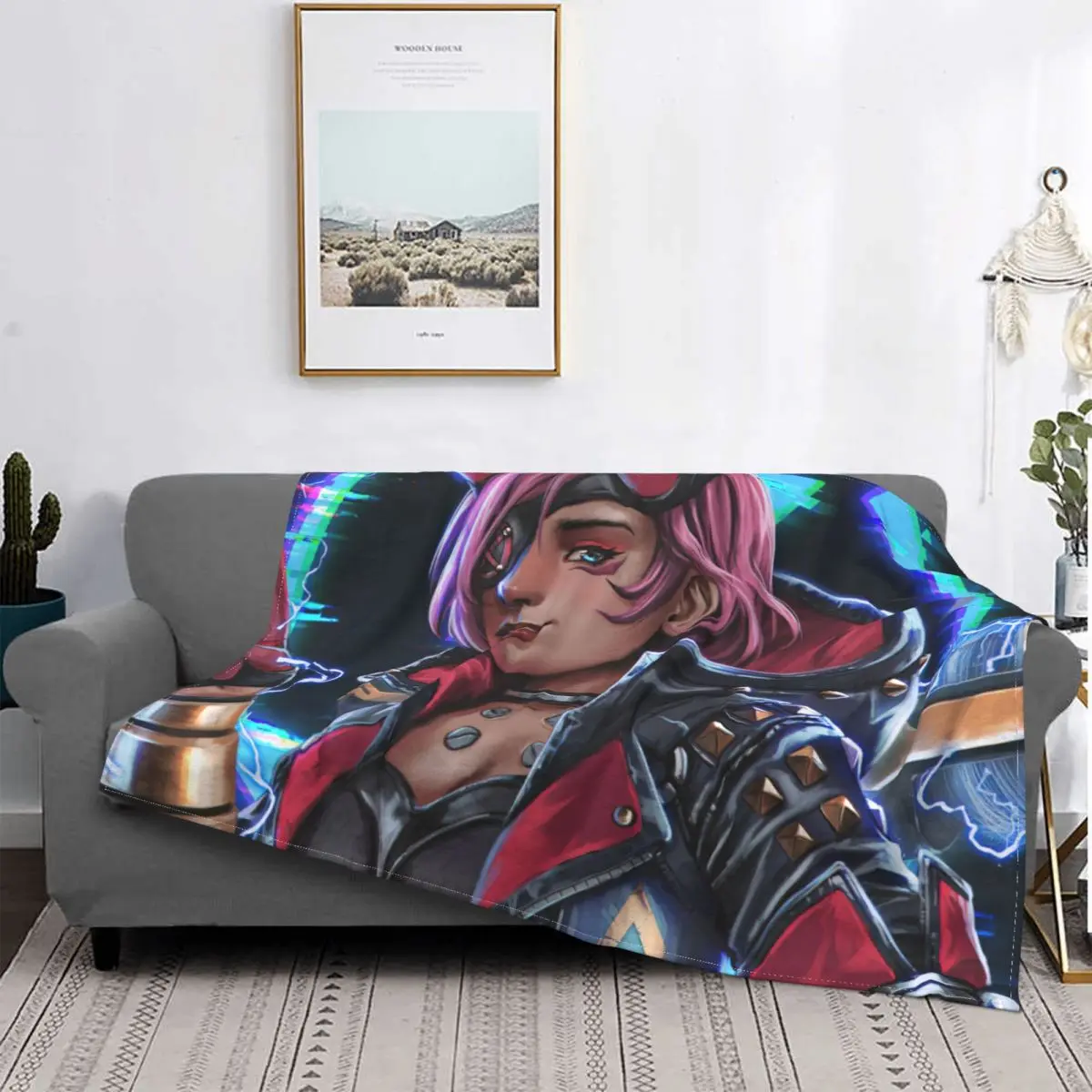 Wattson Apex Legends Crypto Shooting Game Blanket Plush All Season Cute Lightweight Throw Blankets For bed Plush Thin Quilt