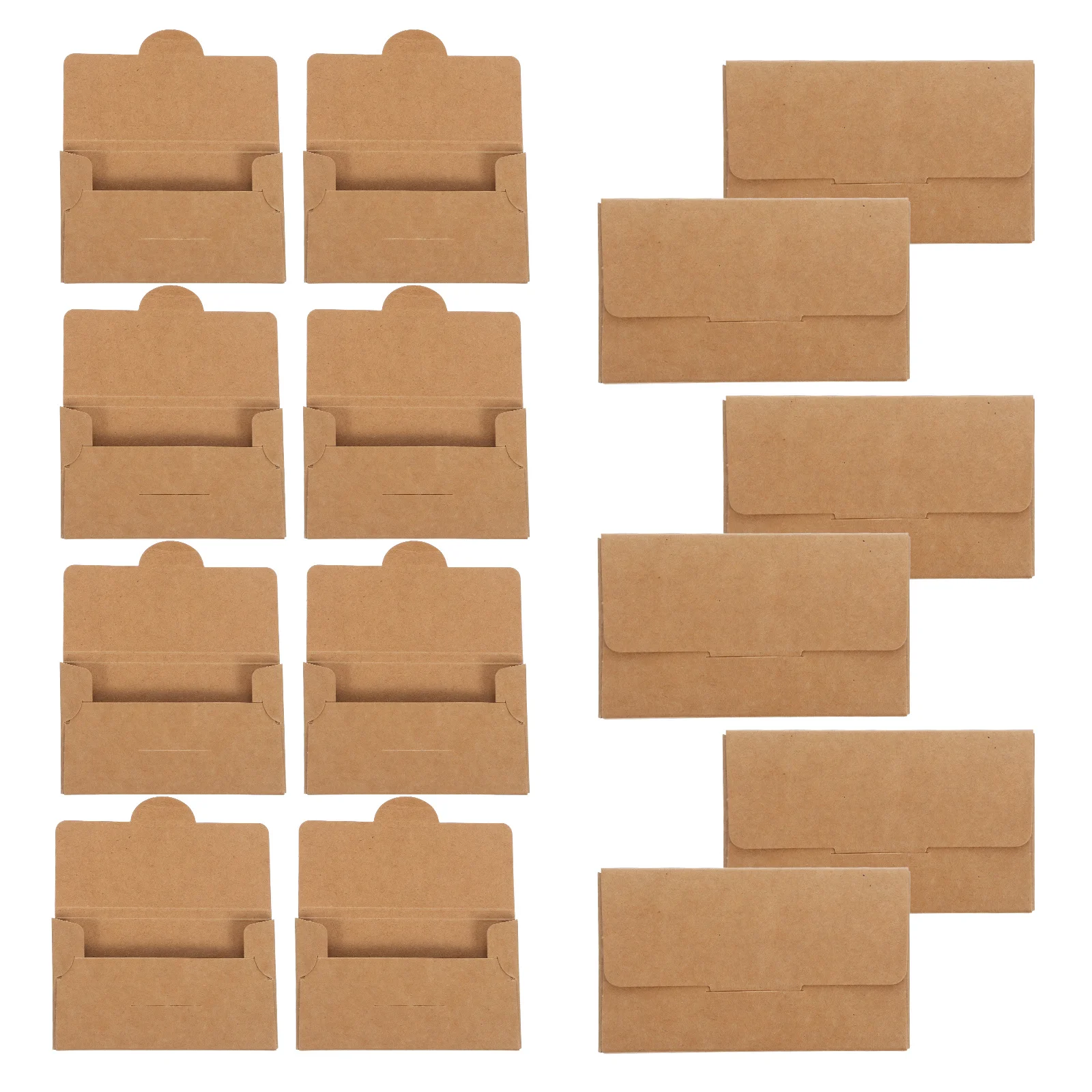 30 Stück Visitenkartenhalter Box Desktop Organizer Multifunktionskartenbehälter für den Büro- und Heimgebrauch Kartenhalter