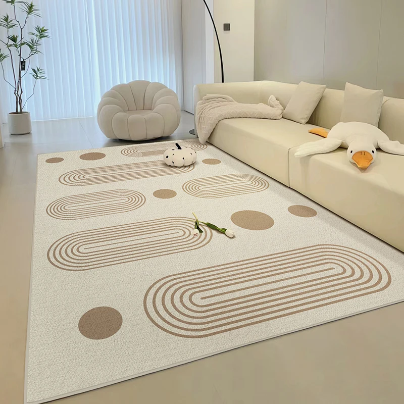 

Minimalist Style Carpet Living Room Indoor Carpets French Coffee Table Sofa Home Rugs Bedroom Bedside Area Non-slip Floor Mats