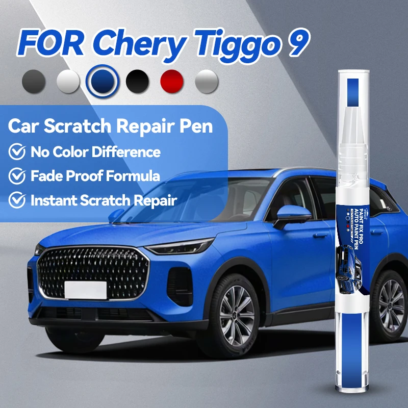 

Горячие новинки 2026: Автоаксессуары для Chery Tiggo 9 – Карандаш для ремонта краски, средство для удаления царапин, DIY, черный, белый, синий, красный