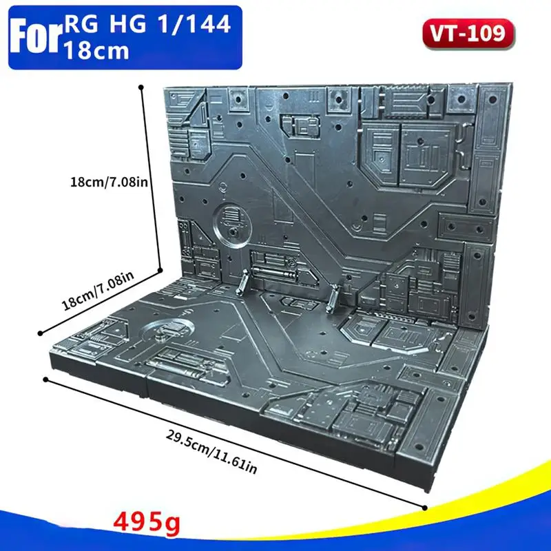 For Gundam 144 100 Model Connectable Display Base Built in 5mm LED beads for PG/MG/HG/RG Universal Garage Scene Hobby System