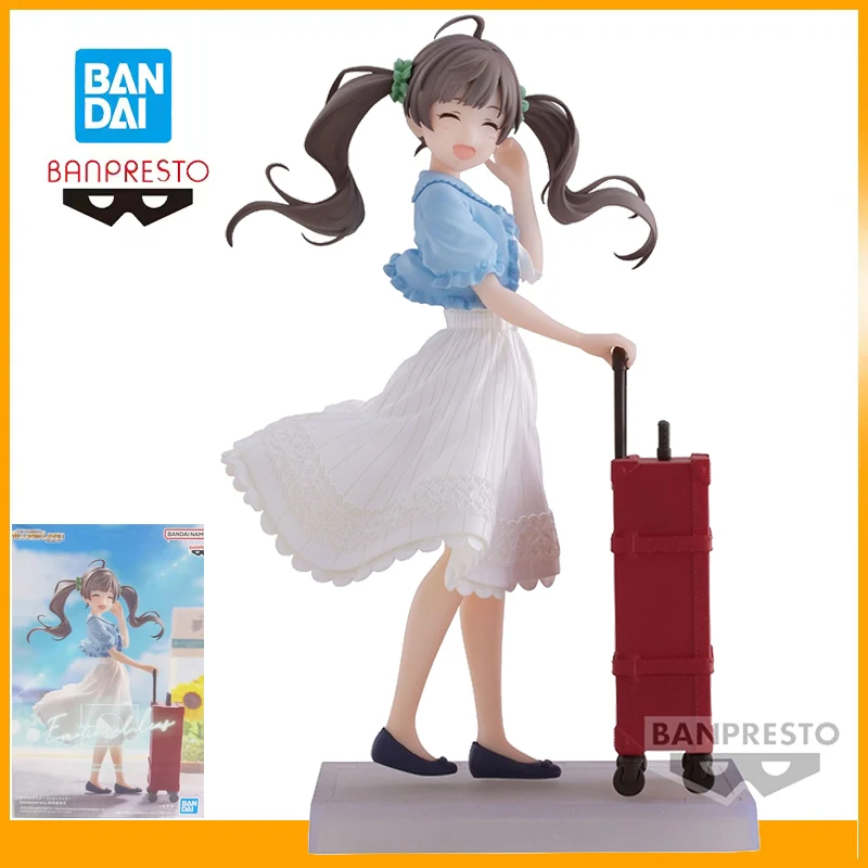 

Original Bandai Banpresto Idol Master Million Live Emotional Lens Hakozaki Serika Anime Action Figures Model Collections Cute