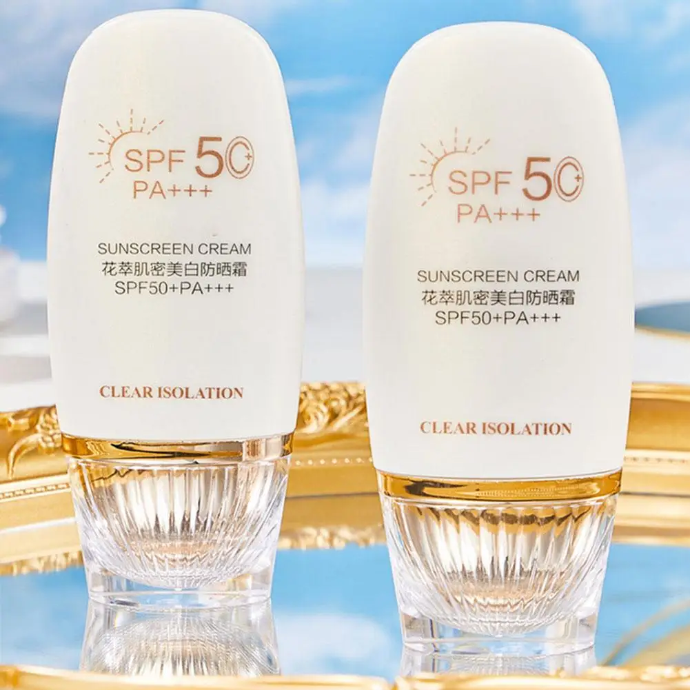 

50g Screen Spf50+ Screen Lotion Body Skin Cream Skin Moisturizing Body Oil-control Protective Care Face Cr G3g0