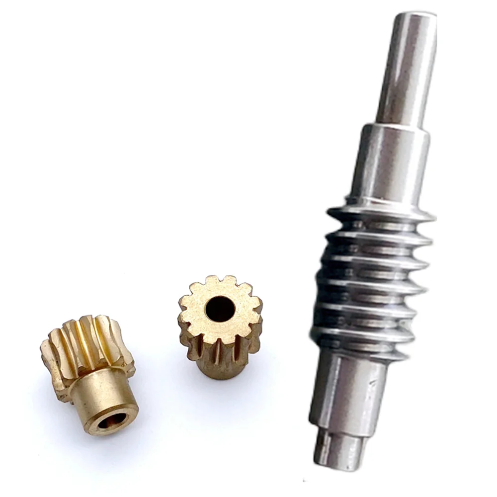 

1:12 1:16 1:20 1:30 Teeth Stainless Steel Worm Copper Turbine Gear Reducer Robot Parts 1:30 1:20 1:16 5/6/8MM