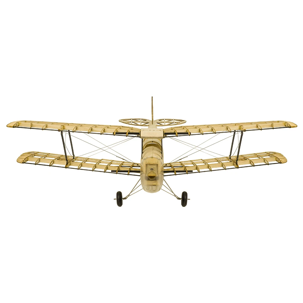 DW Hobby S19 980mm Wingspan Tiger Moth RC Airplane Model Balsawood Plane KIT Scale Aircraft Electric Toy Hobby DIY Building Kit