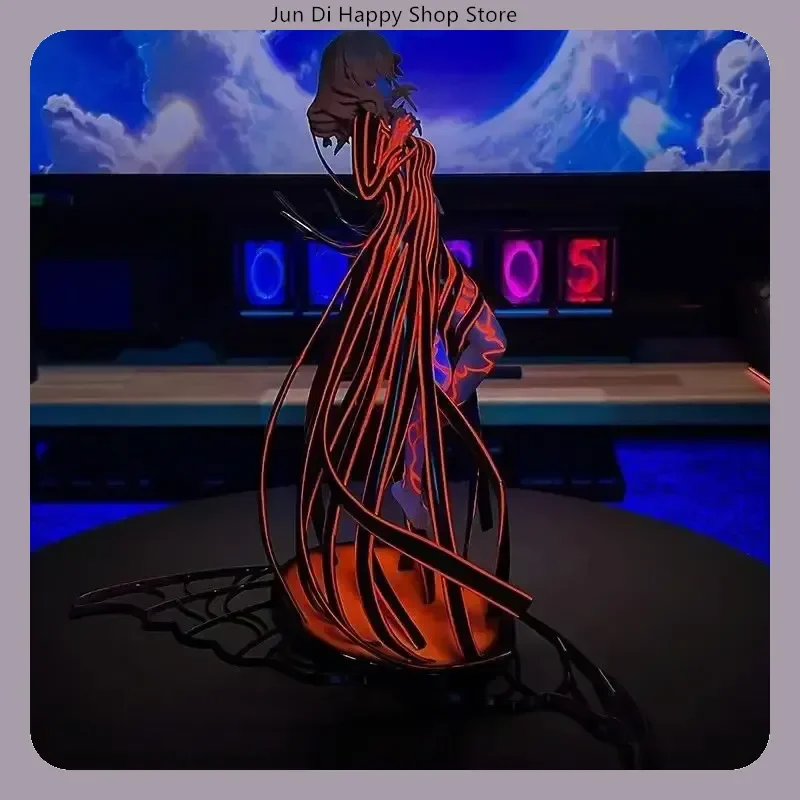 مصير/البقاء ليلة السماء يشعر ماتو ساكورا عمل الشكل 27.5 سنتيمتر لعبة فتاة نموذج تمثال جمع لمحبي سطح المكتب الديكور #2