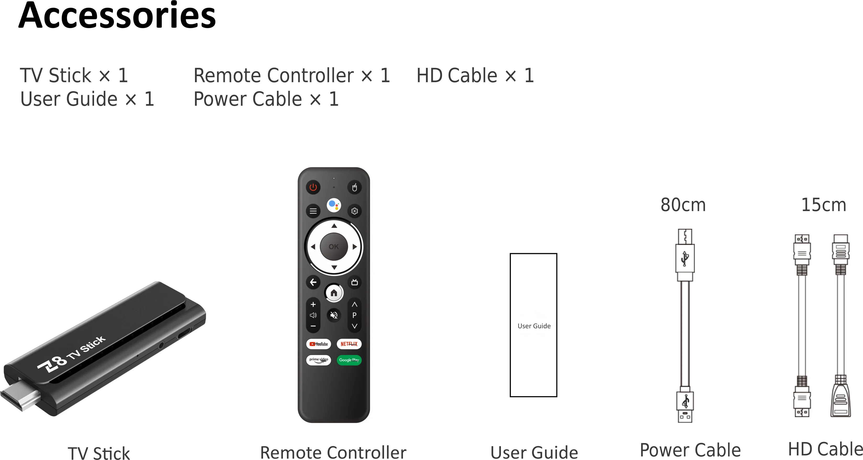 4K Smart TV Stick H618 Set Top Box 2.4/5G WiFi Android TV 12.0 TV Box Portable Mini TV Dongle Wifi Google Assistant 2GB 16GB