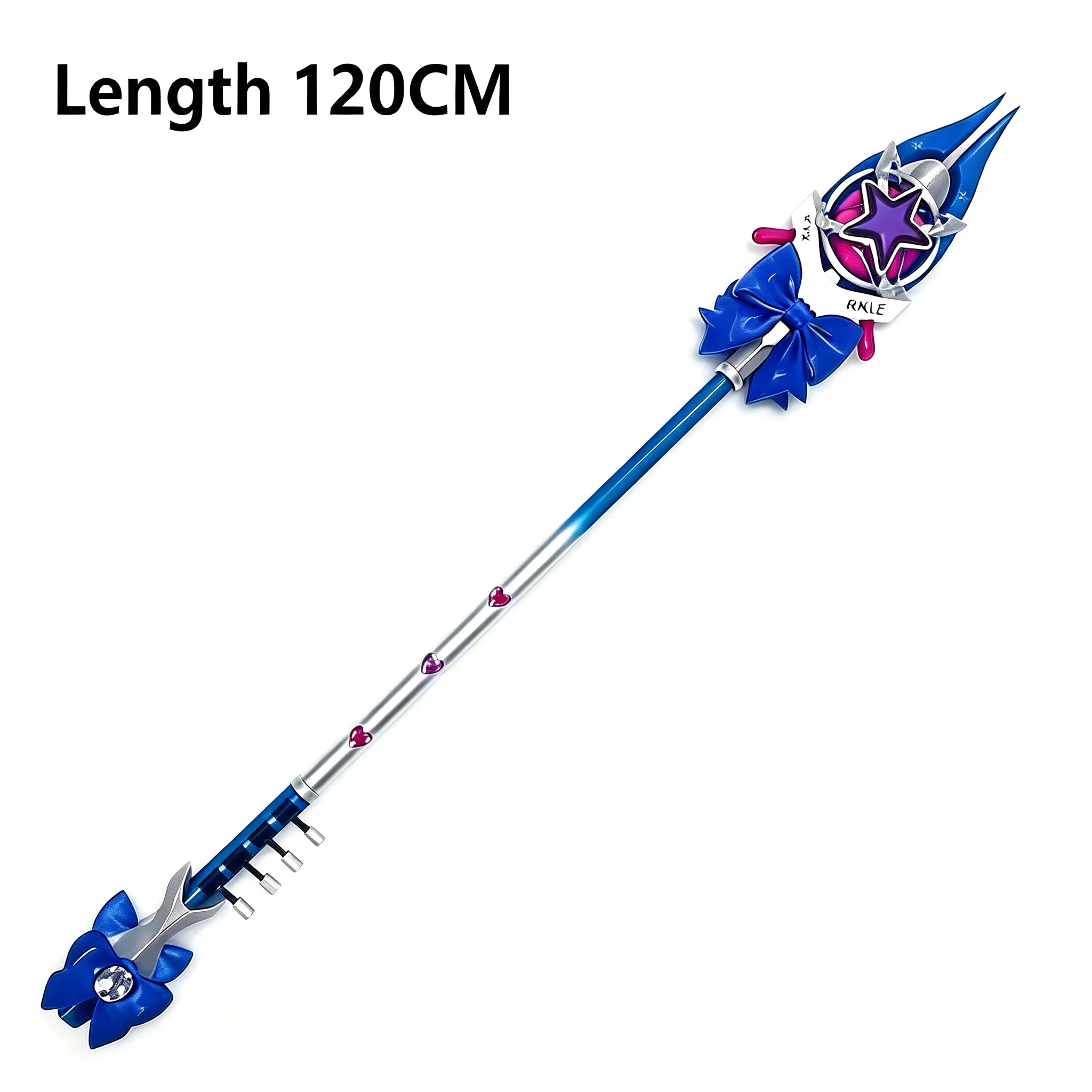 Premiere Of The Radiant Night Cos Staff Weapons Game Arknights:Endfield Cospaly Prop Halloween Christmas Party Costume Accessory