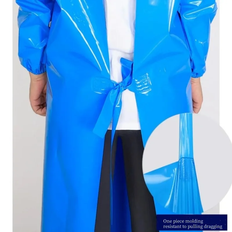 

TPU Extended Thickened Waterproof Plastic Apron Hand Sleeves OilProof Vest Apron Home Work Overalls Protective Cleaning Clothing