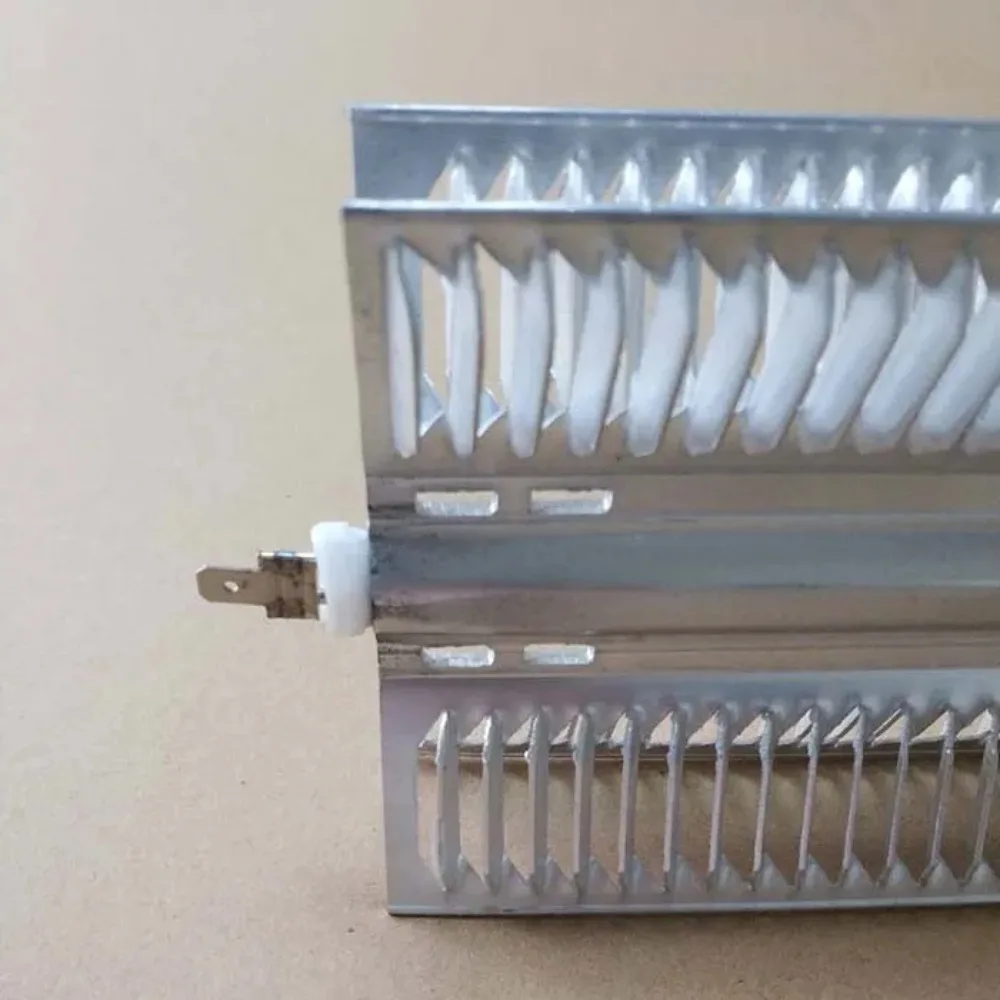 660mm 230V2000W92 wing shaped aluminum fin electric heating tube X-shaped heater baseboard accessories