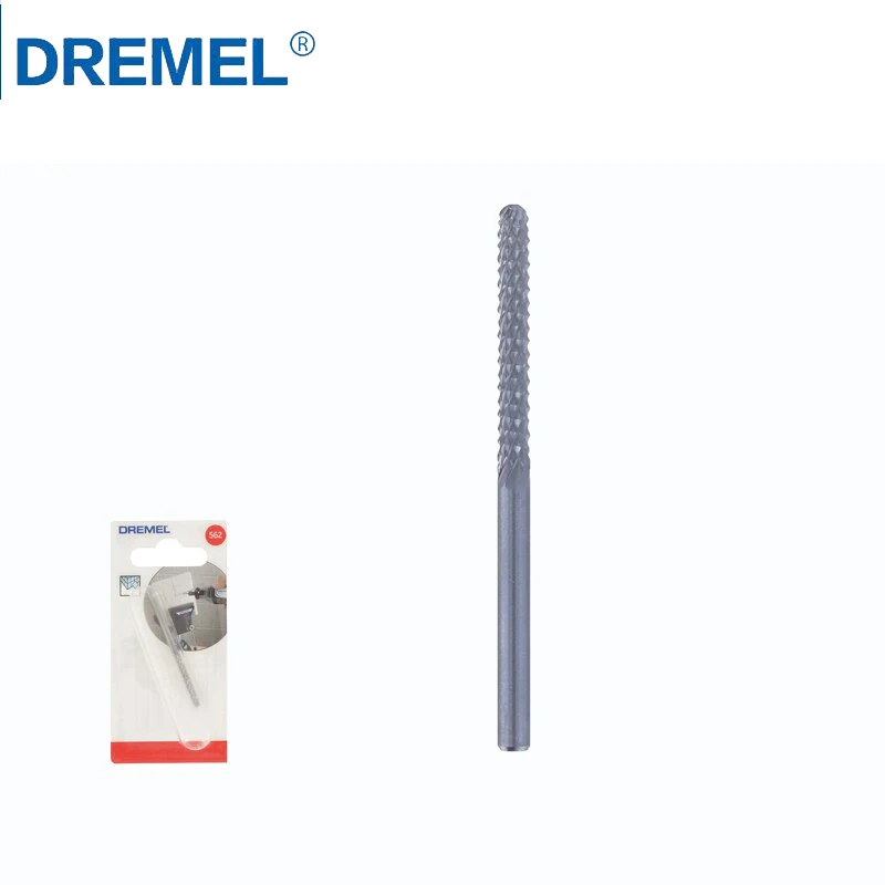 Esmerilhadeira Elétrica Dremel 562 Broca de Corte Espiral Acessórios Rotativos Ferramentas Múltiplas para Cortar Azulejos Cerâmica Furação de Metal